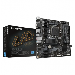 Материнская плата Gigabyte B760M DS3H DDR4, LGA1700, Intel B760, Micro-ATX