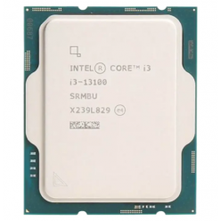 Процессор Intel Core i3-13100, Intel UHD Graphics 730, Tray