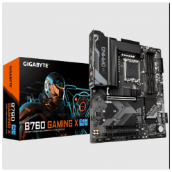 Материнская плата Gigabyte B760 GAMING X, LGA1700, Intel B760, ATX