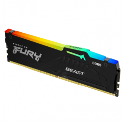 Оперативная память Kingston FURY Beast RGB, DDR5 SDRAM, 5200 МГц, 16Гб, KF552C40BBA-16