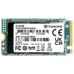 Накопитель SSD Transcend MTE400S, 512Гб, TS512GMTE400S