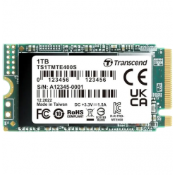 Накопитель SSD Transcend MTE400S, 1024Гб, TS1TMTE400S