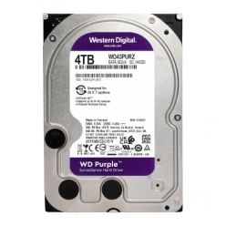 Жесткий диск Western Digital WD Purple, 3.5", 4 ТБ <WD43PURZ>