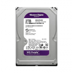 Жесткий диск Western Digital WD Purple, 3.5", 2 ТБ <WD23PURZ>