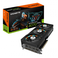 Видеокарта Gigabyte GV-N407SGAMING OC-12GD, 12ГБ GDDR6X 192бит