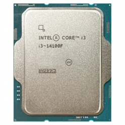 Процессор Intel Core i3-14100F, Нет встроенной графики, | Tray