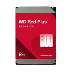 Жесткий диск Western Digital WD Red Plus, 3.5", 8 TБ <WD80EFPX>