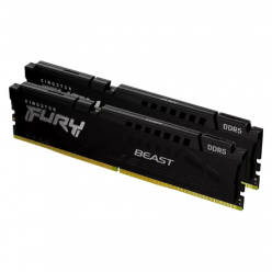 Оперативная память Kingston FURY Beast, DDR5 SDRAM, 6000 МГц, 16Гб, KF560C30BBK2-16