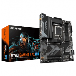 Материнская плата Gigabyte B760 GAMING X AX, LGA1700, Intel B760, ATX