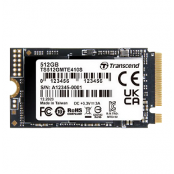 Накопитель SSD Transcend MTE410S, 512Гб, TS512GMTE410S