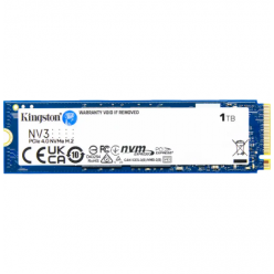 Накопитель SSD Kingston NV3, 1024Гб, SNV3S/1000G