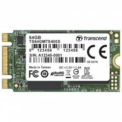 Накопитель SSD Transcend 400S, 64Гб, TS64GMTS400