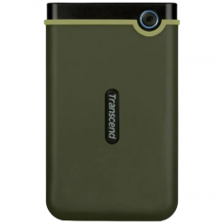 Внешний портативный жесткий диск Transcend StoreJet 25M3G, 1 ТБ, Military Green (TS1TSJ25M3G)