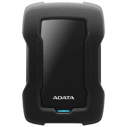 Внешний портативный жесткий диск ADATA HD330, 2 TB, Чёрный (AHD330-2TU31-CBK)