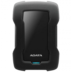 Внешний портативный жесткий диск ADATA HD330, 1 TB, Чёрный (AHD330-1TU31-CBK)