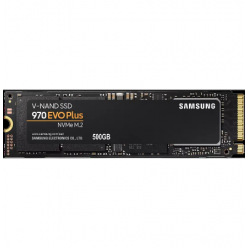 Накопитель SSD Samsung 970 EVO Plus MZ-V7S500, 500Гб, MZ-V7S500BW