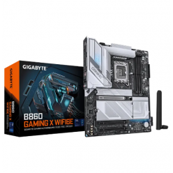 Материнская плата Gigabyte B860 GAMING X WIFI6E, LGA1851, Intel B860, ATX