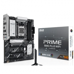 Материнская плата ASUS PRIME B840-PLUS WIFI, AM5, AMD B840, ATX