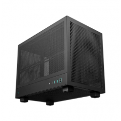 Компьютерный корпус Deepcool CH160, Mini-ITX, Без блока питания, Чёрный