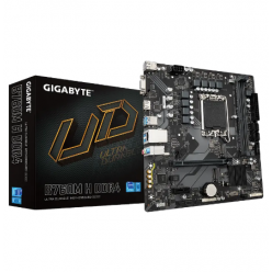 Материнская плата Gigabyte B760M H DDR4, LGA1700, Intel B760, Micro-ATX