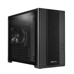 Компьютерный корпус Chieftec BX-10B-OP, Micro-ATX, Без блока питания, Чёрный