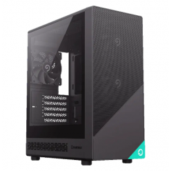 Компьютерный корпус Gamemax Focus MB, Micro-ATX, Без блока питания, Чёрный