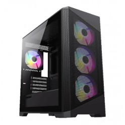 Компьютерный корпус Gamemax Destroyer MB, Micro-ATX, Без блока питания, Чёрный