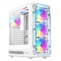 Компьютерный корпус Gamemax Starlight 2 AW, Midi-Tower, Без блока питания, Белый