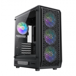 Компьютерный корпус Gamemax Forge MB, Midi-Tower, Без блока питания, Чёрный