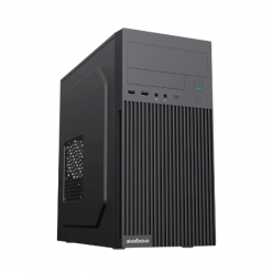 Компьютерный корпус Sohoo 6521BK, Micro-ATX, ATX, Чёрный