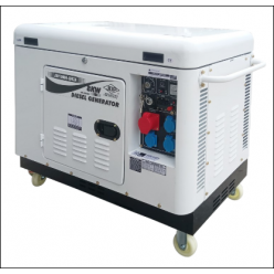 DIESEL GENERATOR JDP10000-LDE3A/400/230V/THREE PHASE/ATS - Silent Type, Air-cooled