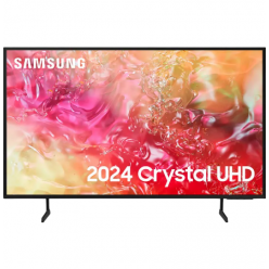 50- LED SMART Телевизор Samsung UE50DU7100UXUA, 3840x2160 4K UHD, Tizen, Чёрный