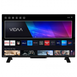 32- LED SMART Телевизор Toshiba 32WV2463DG, 1366x768 HD, VIDAA U OS, Чёрный