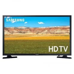 32" LED SMART Телевизор Samsung UE32T4500AUXUA, 1366x768 HD, Tizen, Чёрный