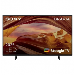 43" LED SMART Телевизор SONY KD43X75WLPAEP, 3840x2160 4K UHD, Google TV, Чёрный