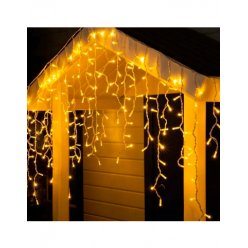 Гирлянда Бахрома 7.5 Вт 2.4 x 0.6 м 3000 K 230 - 240 В IP65 LED Rexant