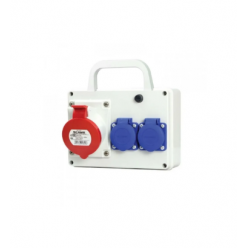 Блок с одной  розеткой 623.RO0001 5P 32 A 230 В IP44 Scame