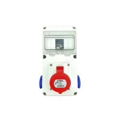 Блок розеток Scame 633.RO0024 5P 16 A IP44