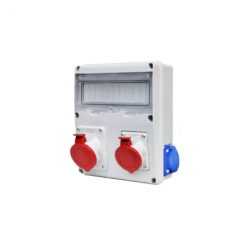 Блок розеток Scame E2 5P 1X32A+1X16A 230 В IP44