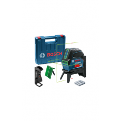 Лазерный уровень Bosch GCL 2-15 G зеленый 15 м 4.5 В IP54