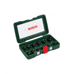 Набор фрез 12 шт. по дереву Цилиндрический Bosch