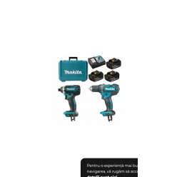 Набор электроинструментов DDF482Z+ DTD152Z 135 Нм 3.0 Ач 18 В 11000 об/мин Makita