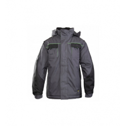 Зимняя куртка PLSTO7KUGNXXL XXL Чёрный/Серый SEVEN KINGS