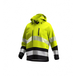 Куртка светоотражающая SCUTI HIVIS SOFTSHELL M Жёлтый SAFETY JOGGER