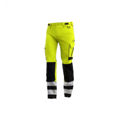 Штаны светоотражающие SCUTI HIVIS 54 Жёлтый SAFETY JOGGER