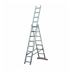 Лестница из трёх частей Krause Corda TR 3 x 8 ступеней