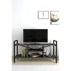 Тумба под телевизор с металлическим каркасом Nex Home 120 x 36,5 x 62,5 см, Антрацит