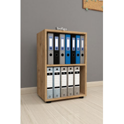 Библиотека с 2 папками Nex Home Folder 49 x 30 x 73 см, Дуб