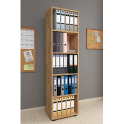 Библиотека с 5 отделениями Папка Nex Home 49 x 30 x 178 см, Дуб
