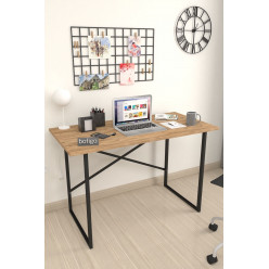 Металлический офисный стол Nex Home 120 x 60 см, Дуб